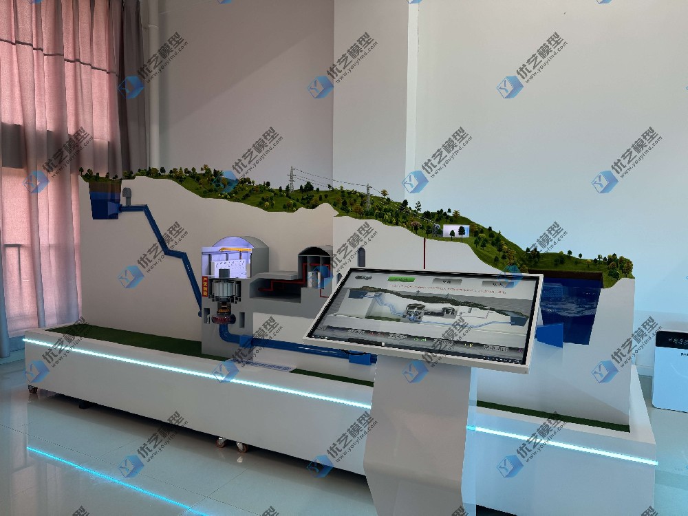 抽水蓄能水電站場景動態仿真模型